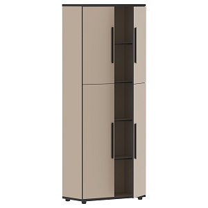 Шкаф высокий USTO UHCS 77.3, мокачино, 770х365х1975 мм